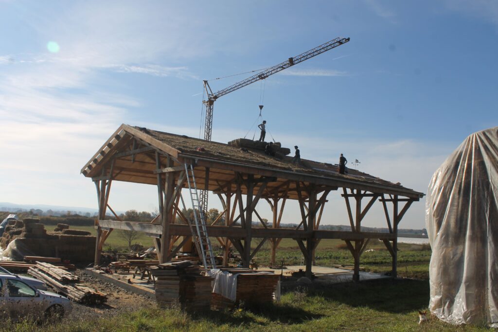 Construction cabane Tarn