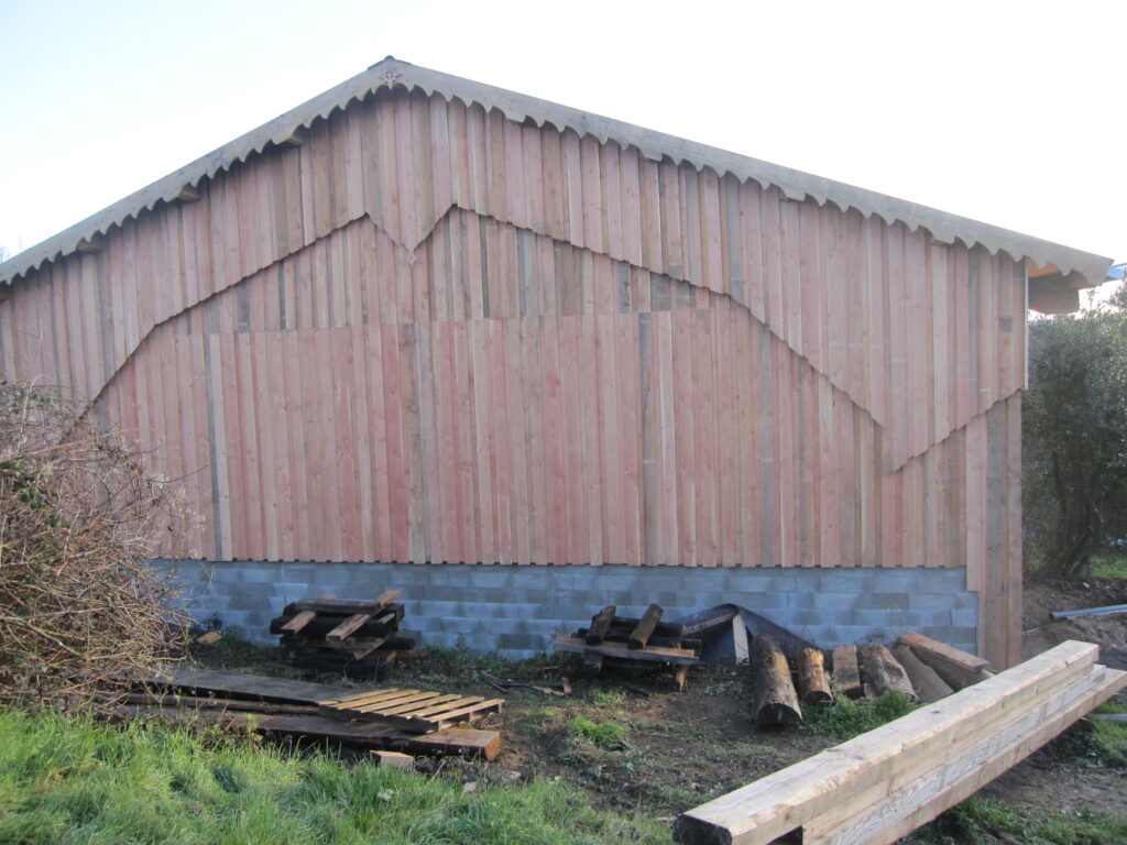 Charpente hangar agricole Tarn
